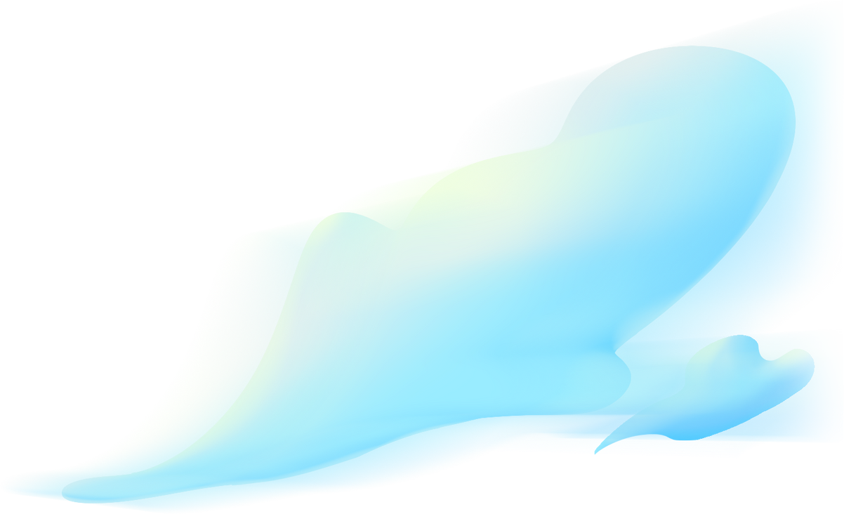 开学季可爱立体完整插画-云带速度