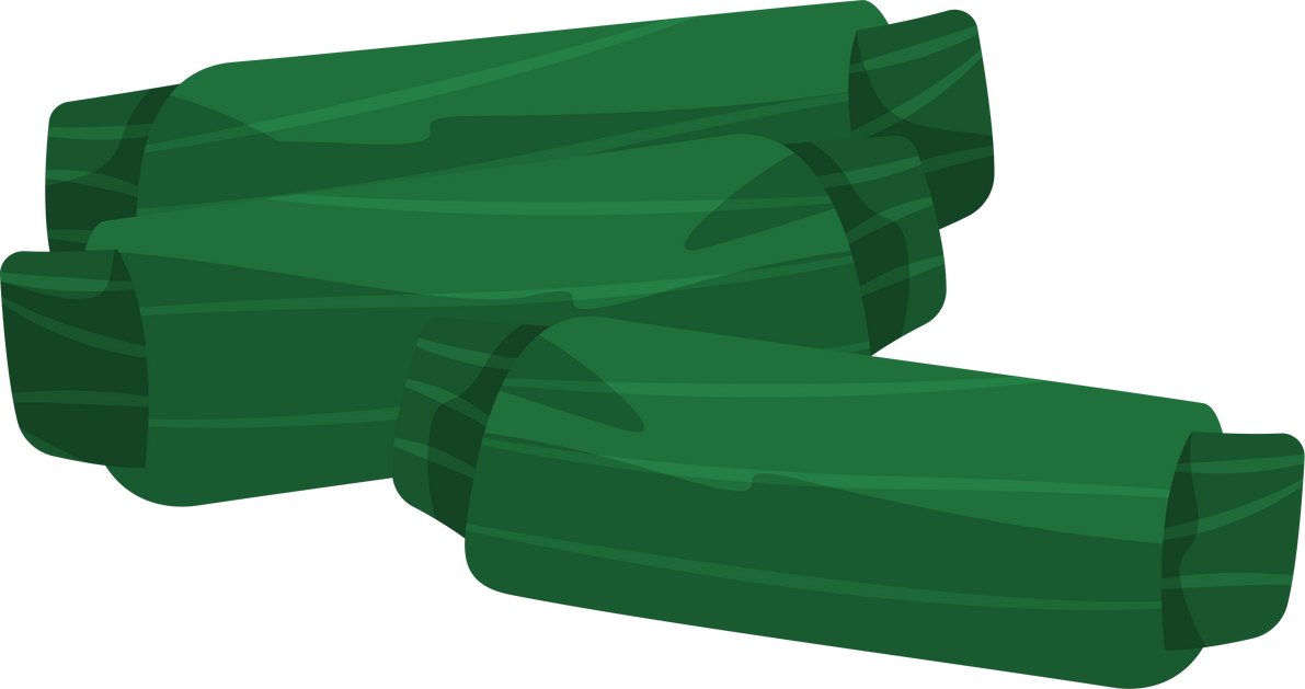 lontong or rice cake wrapped green leaf indonesia traditional food delicious healthy snack