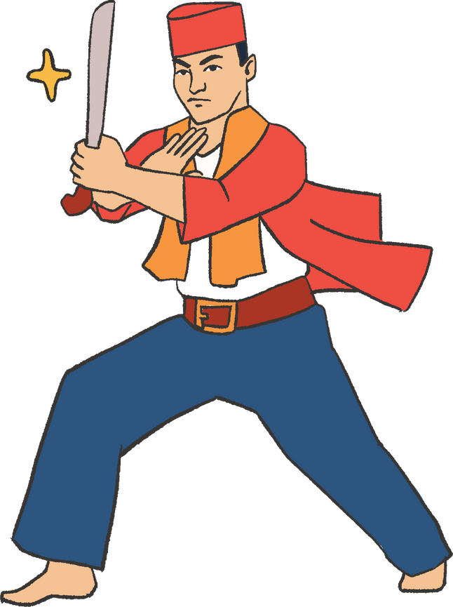 Hand drawn Si Pitung